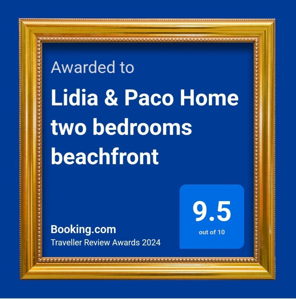 Lidia & Paco Home Two Bedrooms Beachfront Playa Del Aguila  Luaran gambar